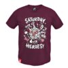 T-Shirt "SATURDAY HEROES"